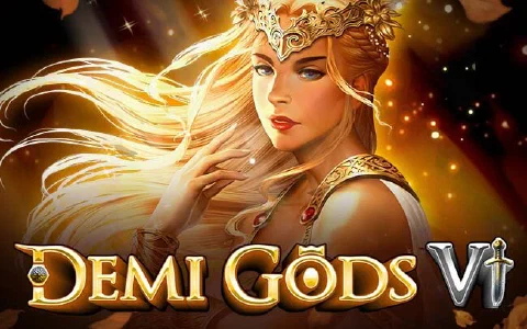 Portada de Demi Gods VI con el panteón nórdico sobre la rejilla de cinco rodillos